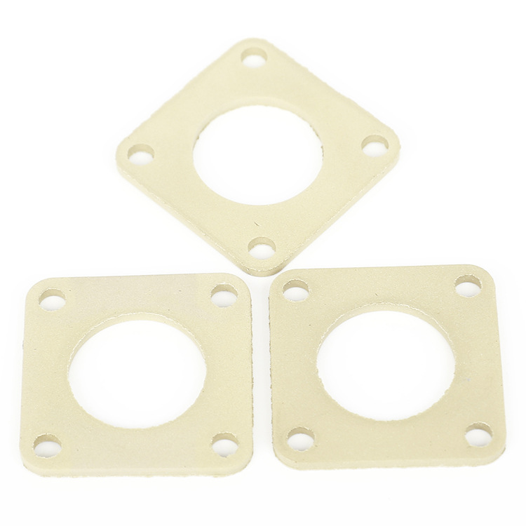 批发导电橡胶密封件方形圆孔橡胶衬垫铝银导电橡胶衬垫导电密封垫