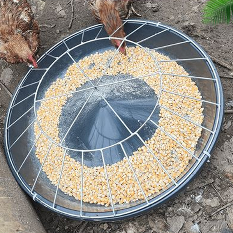 Alimentador de pollo comedero de aves de corral comedero de pollo engrosada Cuenca del tendón de la carne de res pollo pato ganso paloma comedero tendón de la carne de pollo comedero