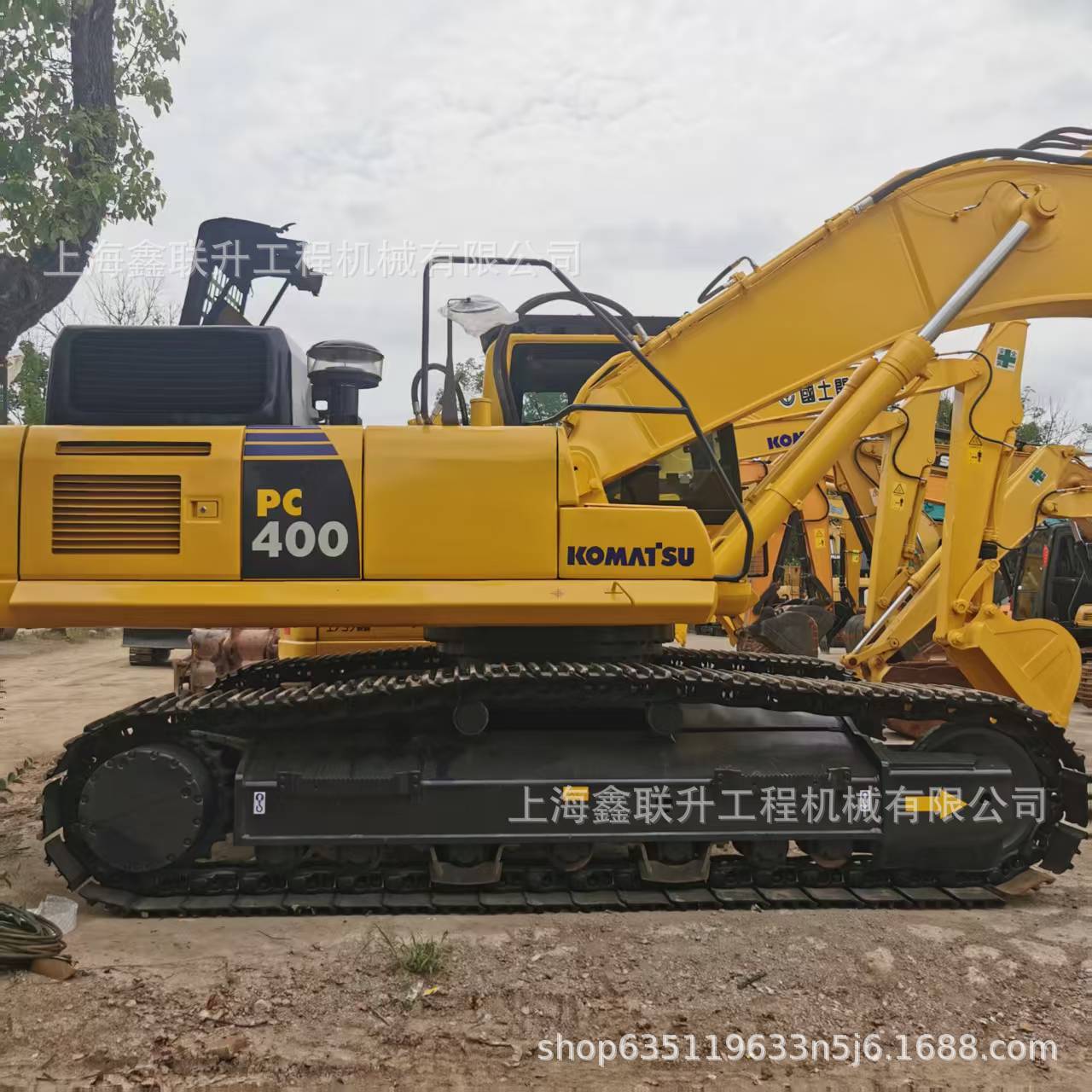 Excavadora japonesa Komatsu PC400 - 8 Excavadora Komatsu PC450 / 220 Excavadora de segunda mano para todo terreno image 4