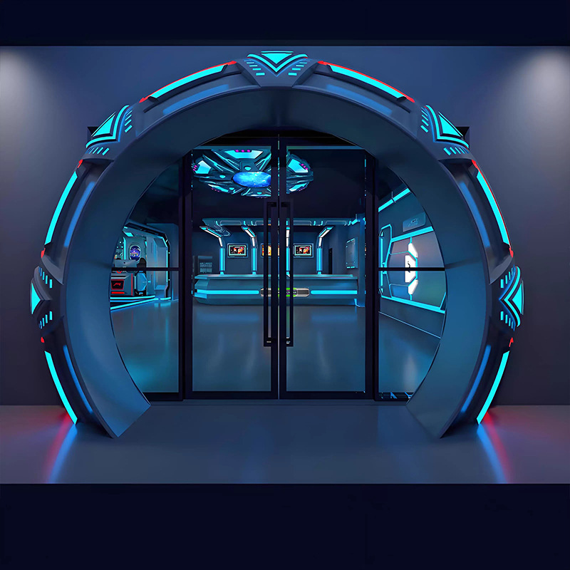 lámpara de módulo de videojuegos de ciudad de videojuegos de pared decoración de luces de internet café módulo de luces ktv pasillo de animación de ciudad de modelado de luces