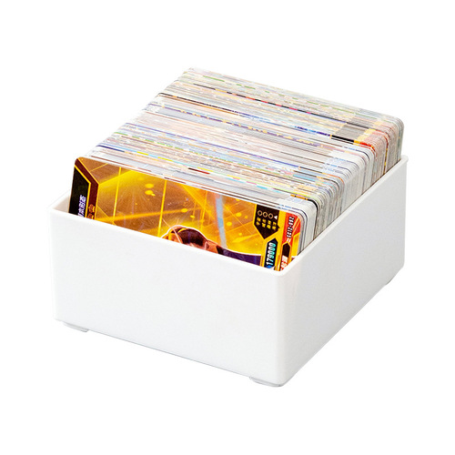 Children's toy card Ultraman card storage box transparent mini peripheral postcard photo sticker storage box
