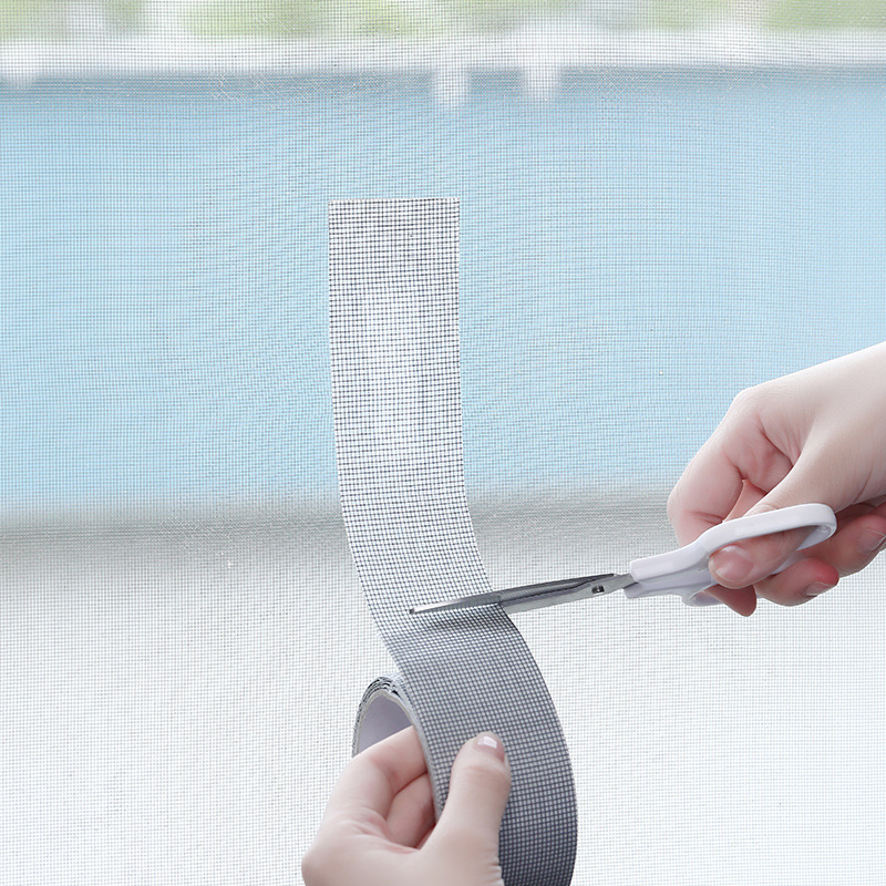 Anti-mosquito screen window patching tape self-adhesive sand window patching screen mesh seam repair subsidy Velcro home patching hole