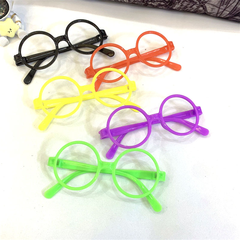 Adult and Children's Eyeglass Frames: Arale & Harry Potter Trendy Round-Shape Frames—Adorable & Cute Parent-Child Style