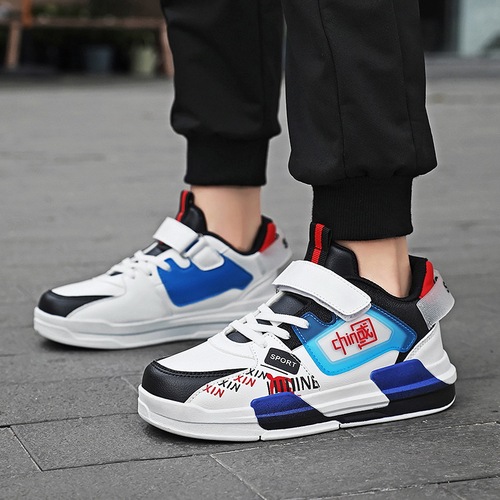 Children's shoes, boys' shoes,  spring new casual sneakers, medium and large children's running sneakers, student trendy shoes for boys