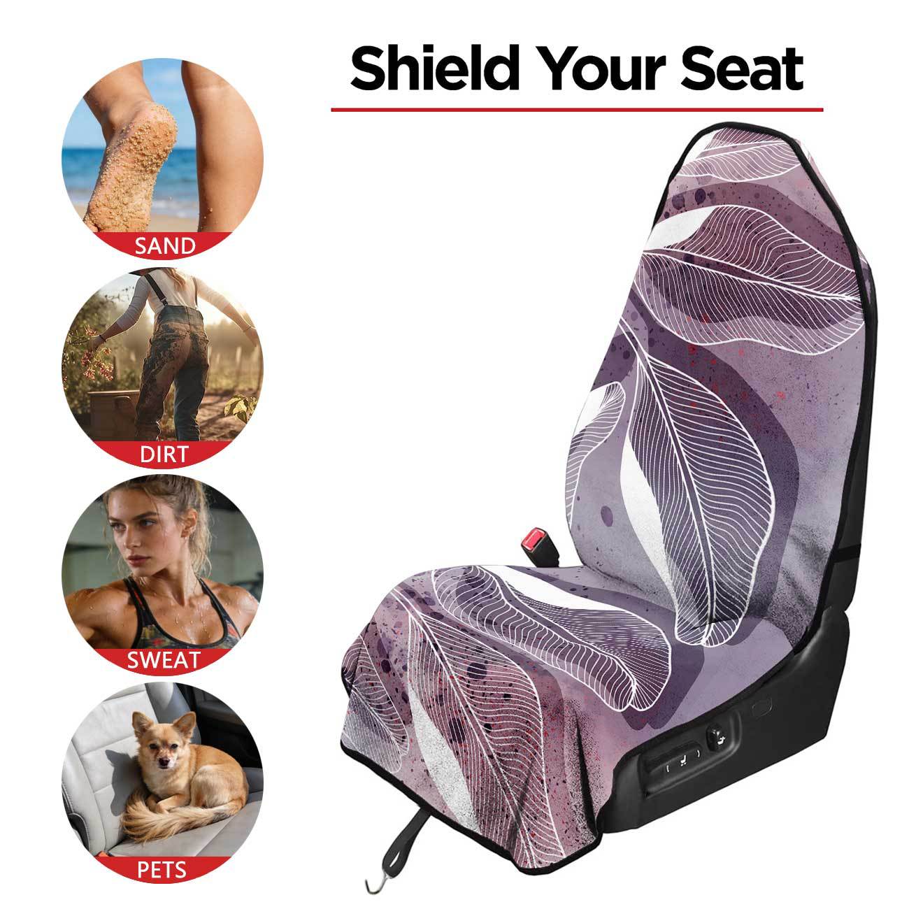 Car seat towel cover front seat protector suitable for gym and exercise, universal for all seasons, car use 132