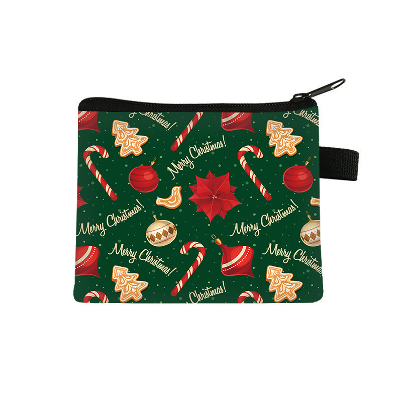 Christmas Bags for Elementary School Students, Mini Coin Purses, Zipper School Bags, Cartoon Portable Storage Bags Christmas Bags for Elementary School Students, Mini Coin Purses, Zipper School Bags, Cartoon Portable Storage Bags
