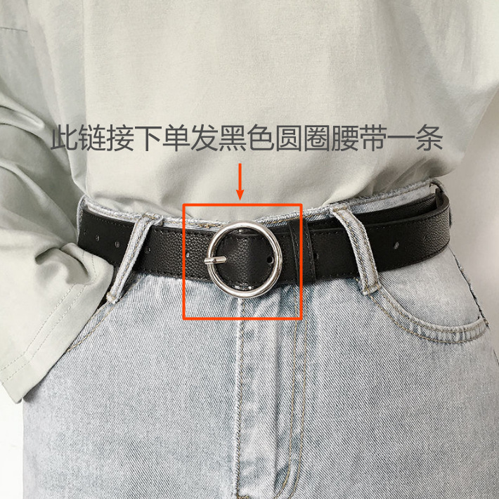 大码女装美式复古迷彩工装牛仔裤女春夏胖慵懒松弛感显瘦阔腿裤|undefined