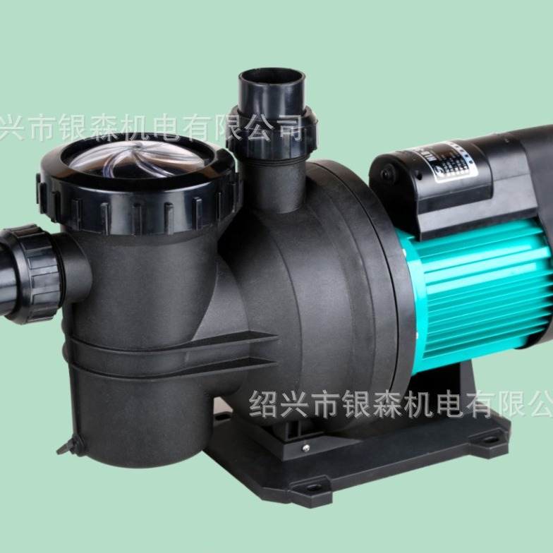 森森海鲜池鱼缸泵HLB-200泳池桑拿自吸循环泵1.5 KW扬程12m