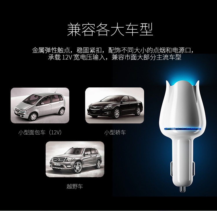ZEILO cross-border high-end intelligent negative ion car air purifier atmosphere lamp to remove smoke and dust sterilization to remove smell