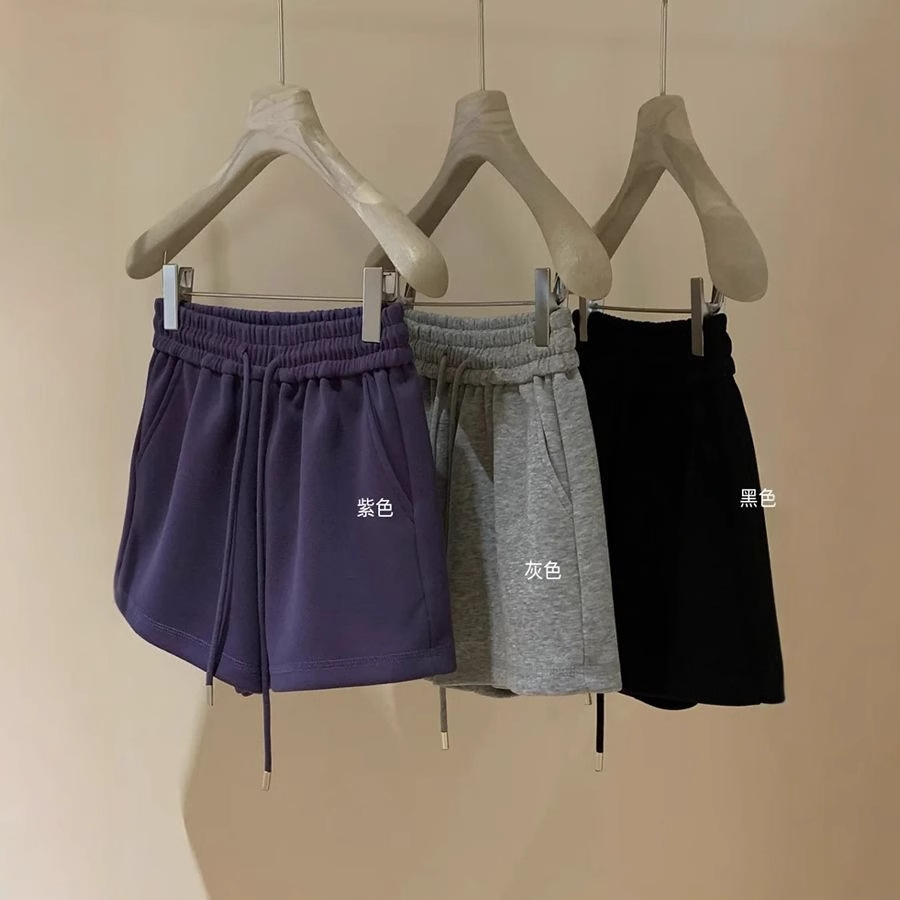 Women's Summer New High-Waisted Slimming Petite Sports Shorts for Yoga, Running, Casual Wear, and Student Hot Pants