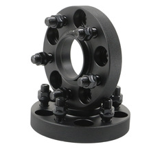 鍛造5孔6孔法蘭盤汽車輪轂加寬鋁合金轉距6x139.7滾花噴砂帶螺栓