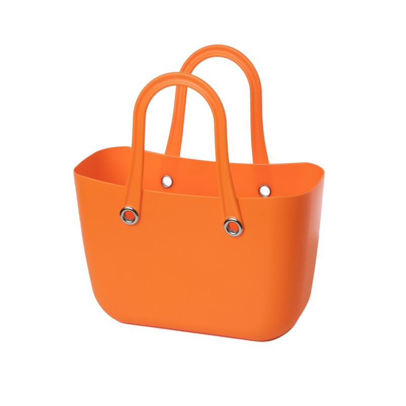 Nueva moda cesta de regalo de mano de plástico cesta de regalo de cumpleaños bolsa de baño cesta niños picnic cesta de almacenamiento