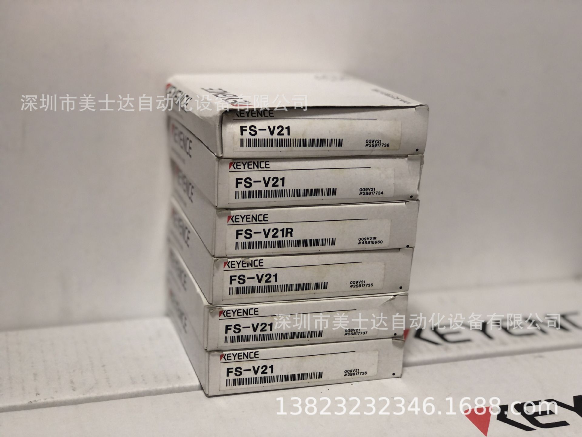 KEYENCE原装正品基恩士FS-V21R FS-V21光纤放大器全新实物拍摄