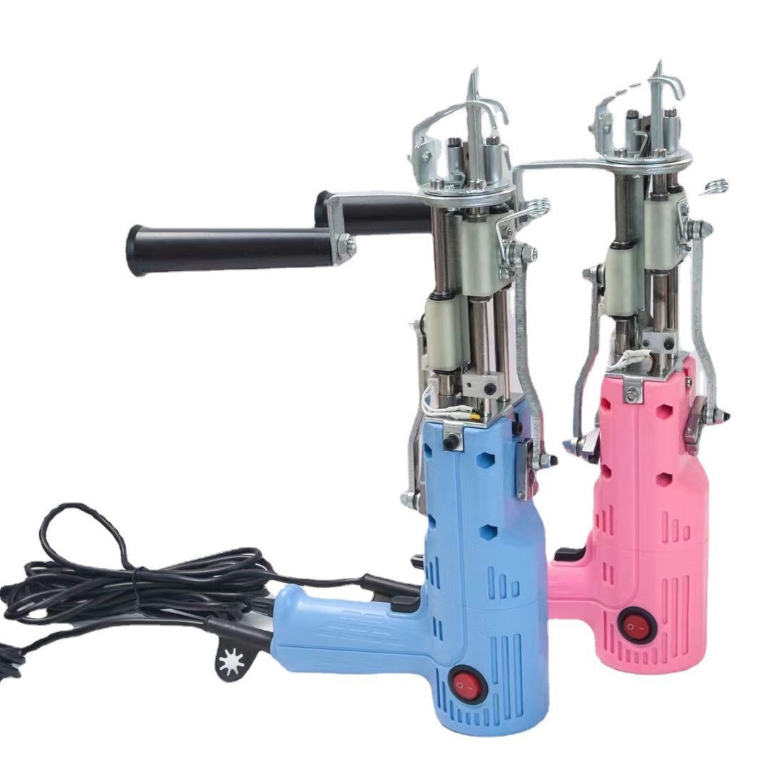 Pistola Eléctrica para Tufting de Alfombras 2 en 1