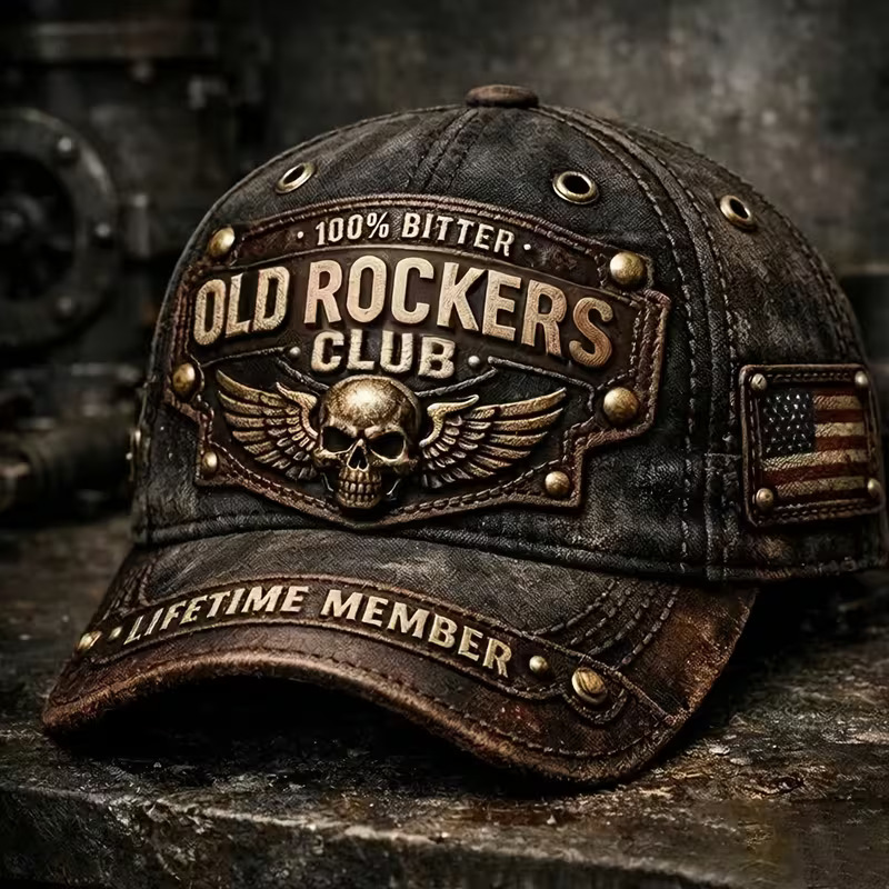 old-fashioned retro baseball cap