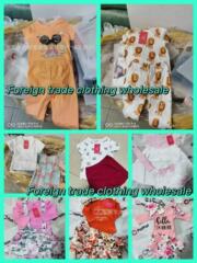 パットkid外国貿易の子供服のワンピースの上着のズボンの混紡の源の1手の商品の供給源の卸売り