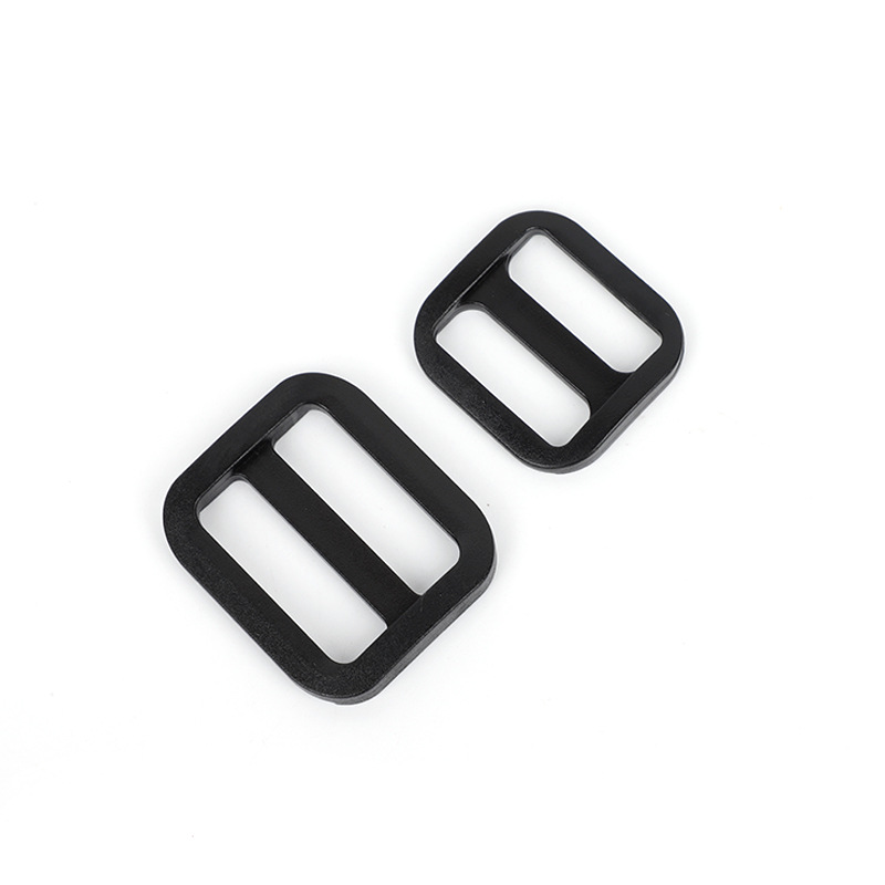 Fábrica al por mayor accesorios para mascotas plástico hebilla japonesa equipaje hebilla ajustable mini hebilla de tres engranajes en stock suministro