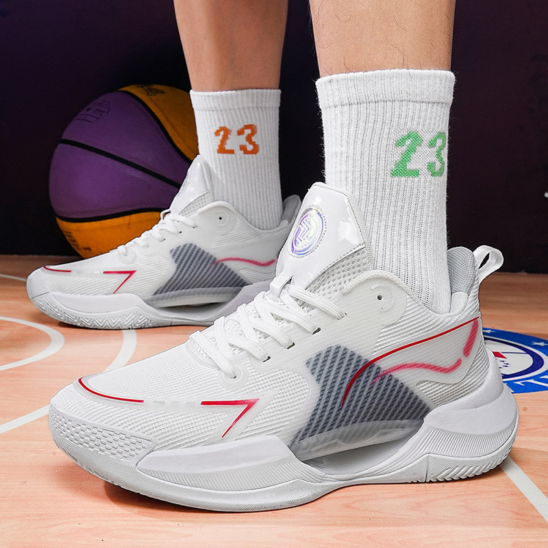 Flash Attack 9 Shock-Absorbing Practical Basketball Shoes for Men, Ultra-Light V2 Low-Top Soft and Elastic Sports Sonic 9 White Women's Student Sneakers Flash Attack 9 Shock-Absorbing Practical Basketball Shoes for Men, Ultra-Light V2 Low-Top Soft and Elastic Sports Sonic 9 White Women's Student Sneakers