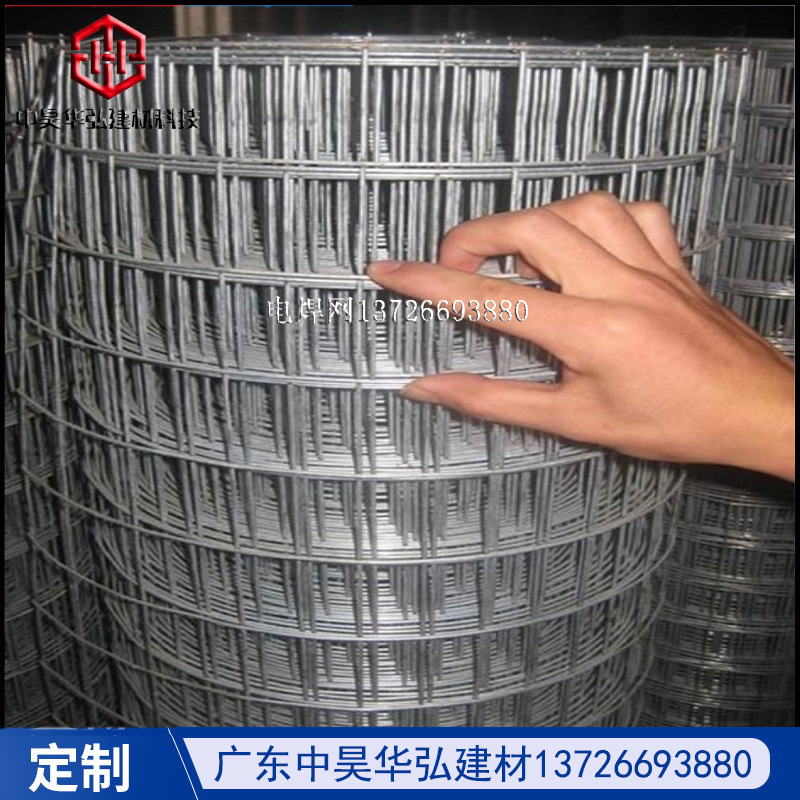 铁丝镀锌抹墙电焊网批墙挂灰网内外墙保温防开裂焊接方格钢丝网厂