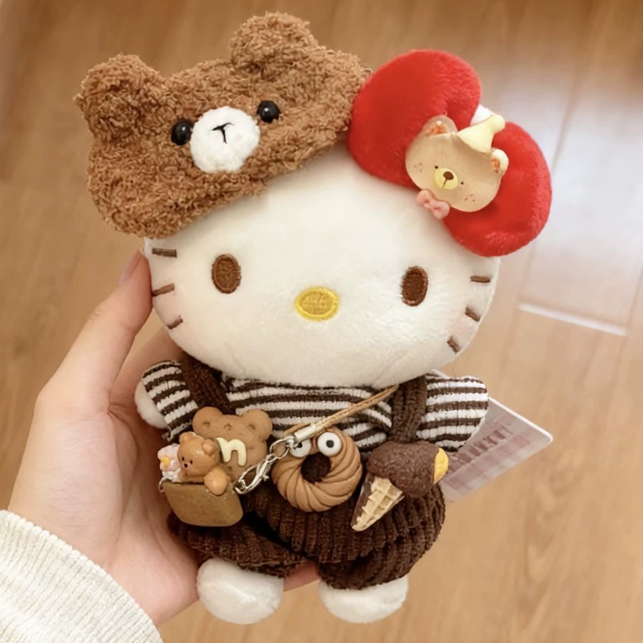 Hello Kitty, подлинно милые пижамы, плюшевая кукла, подвеска