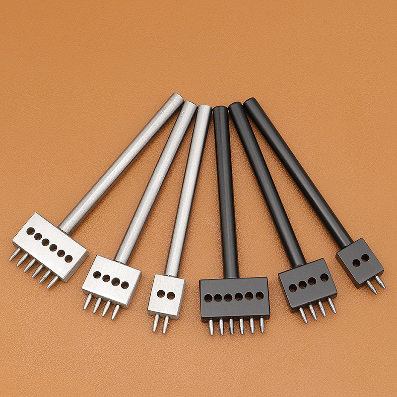 Row punch perforated leather hole punch round hole row chop round diamond chop DIY handmade leather leather tools Row punch perforated leather hole punch round hole row chop round diamond chop DIY handmade leather leather tools