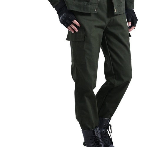 Workwear long pants loose welding wear-resistant outdoor protective summer thin men's protective multi-pocket work casual pants