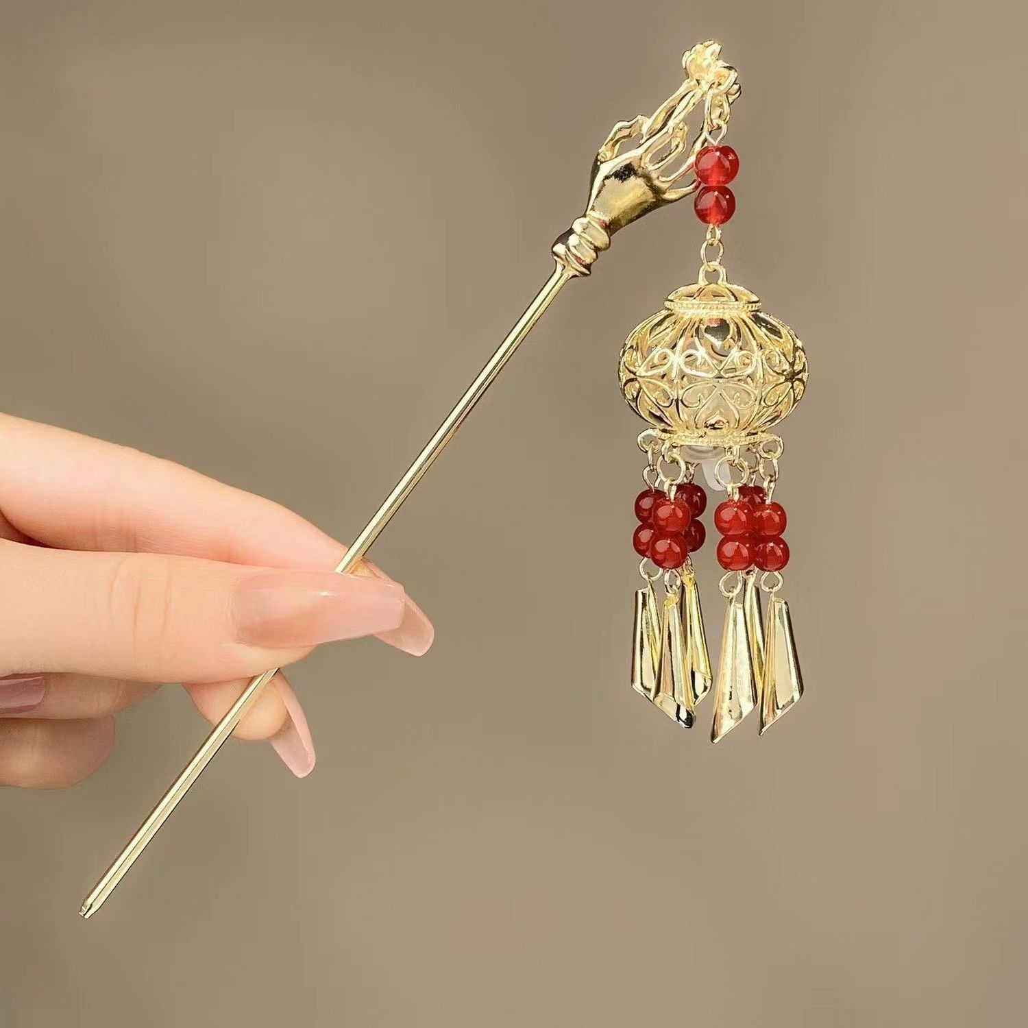 야광머리핀 4454