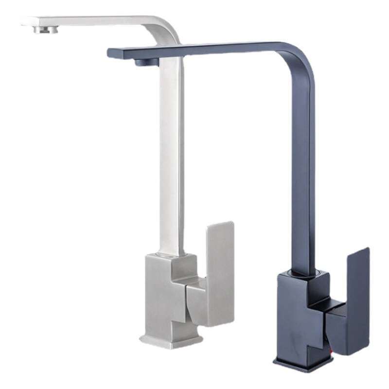 304 de acero inoxidable grifo de la cocina de verduras hogar Cuenca del grifo fregadero caliente y frío fregadero de agua mezclada grifo caliente y fría