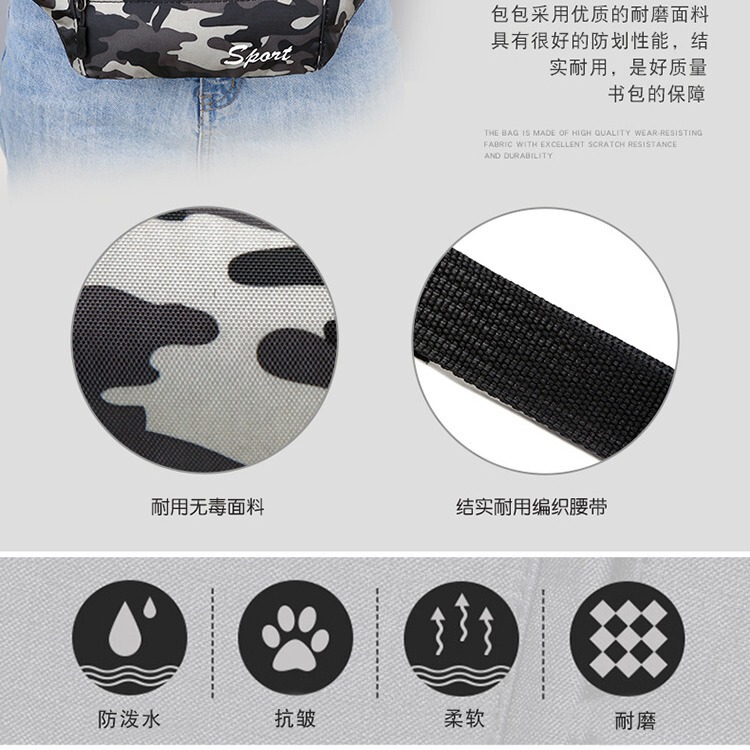 メンズ迷彩防水ウエストバッグスポーツランニングレジベルト携帯電話バッグ屋外多機能斜めチェストバッグ|undefined