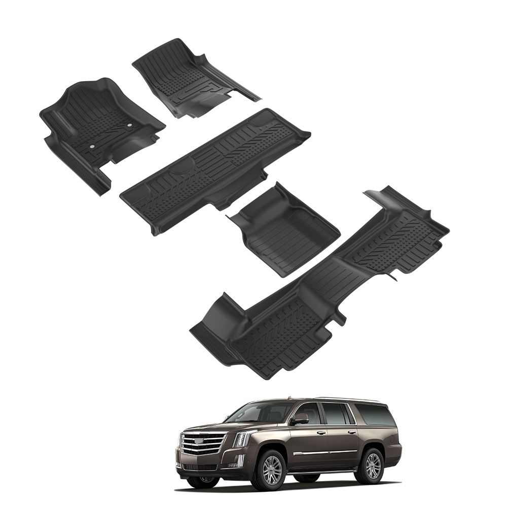 Aplicable Cadillac Escalade coche Tpe Car Carpet Foot Floor almohadillas especiales para los pies
