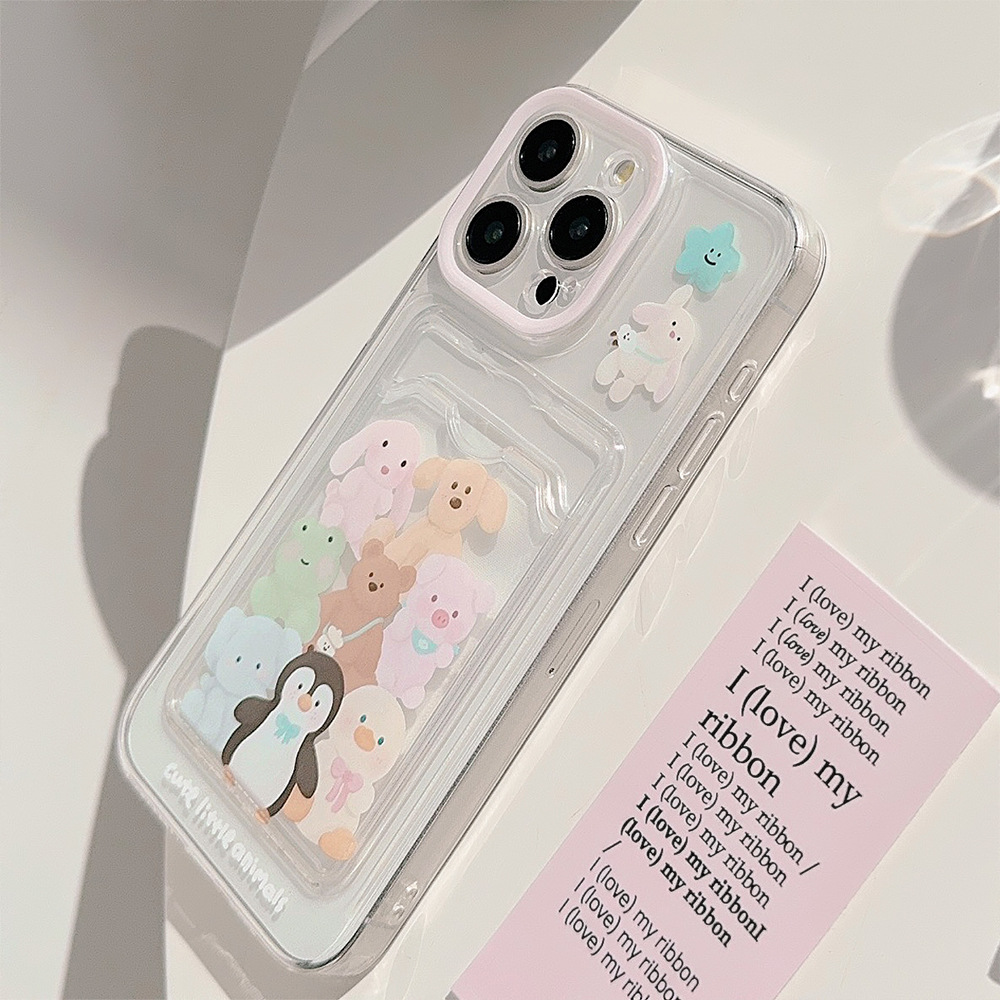 40g Weight iPhone Applicable Brands Phone Cases Classification tpu Material Animal Pattern Cartoon Style, Cute, Simple Style Style Tpu Animal Cartoon Style Cute Simple Style Phone Cases Phone Accessories 6
