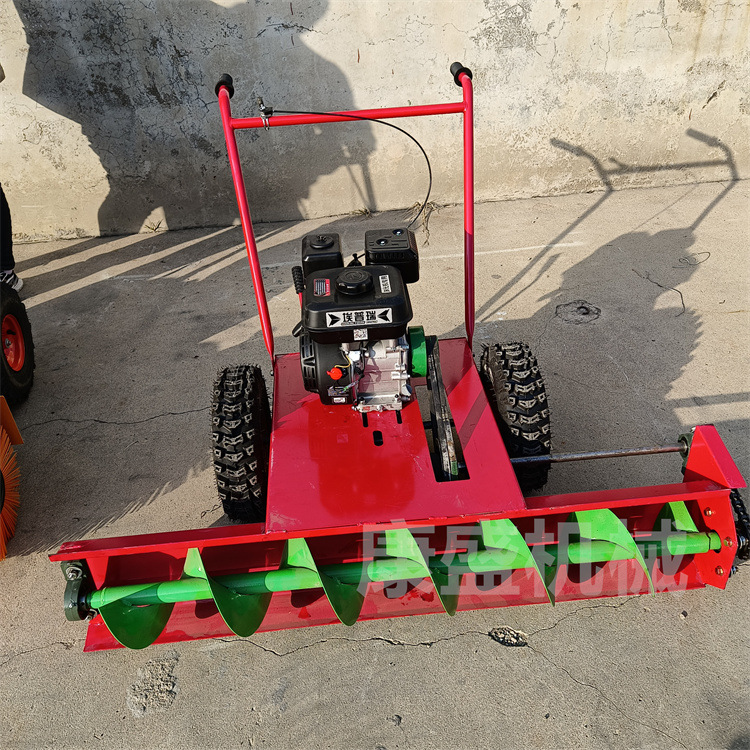 小型手推除雪机 自走式汽油扫雪机厂房路面校园清雪推雪机价格