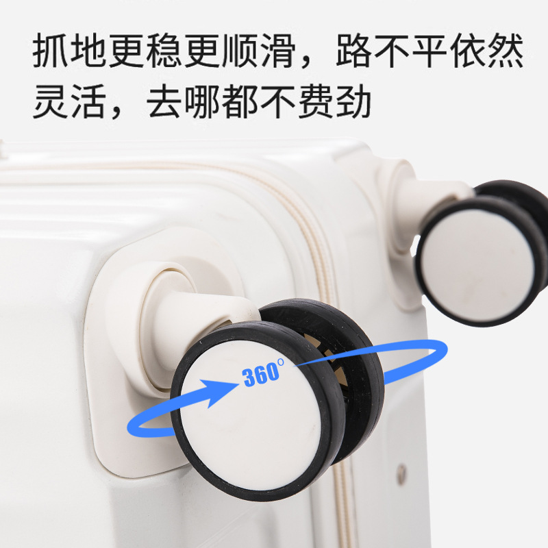 Nueva maleta multifuncional silenciosa rueda universal 22 pulgadas caja de cifrado caja de tirón