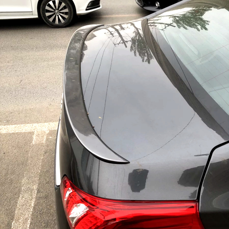 Suitable for 2011-2017 Peugeot 508 Rear Wing Logo 508 Modification Special Punch-Free Paint Pressure Rear Wing