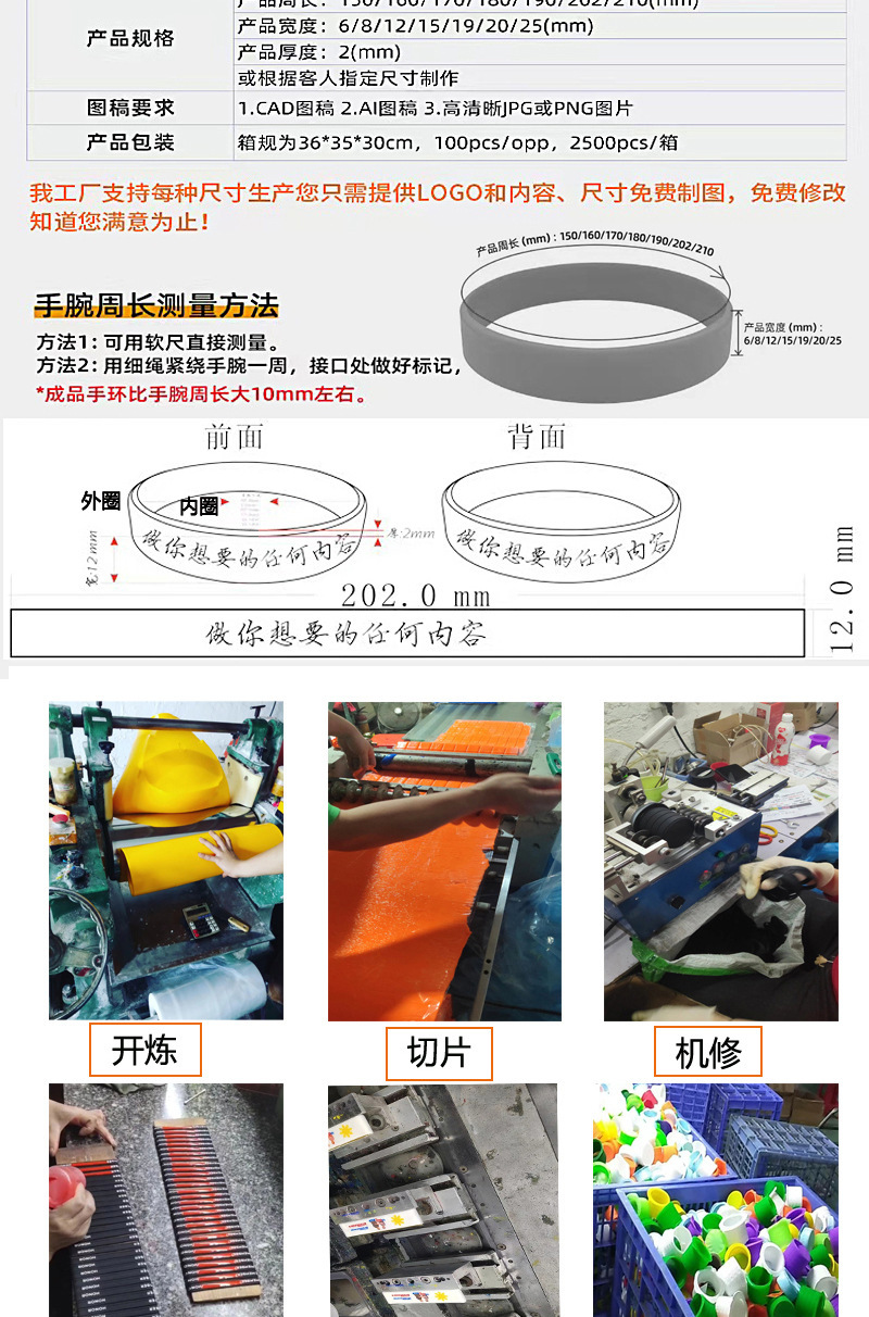 PENICILLIN ALLERG硅胶手环