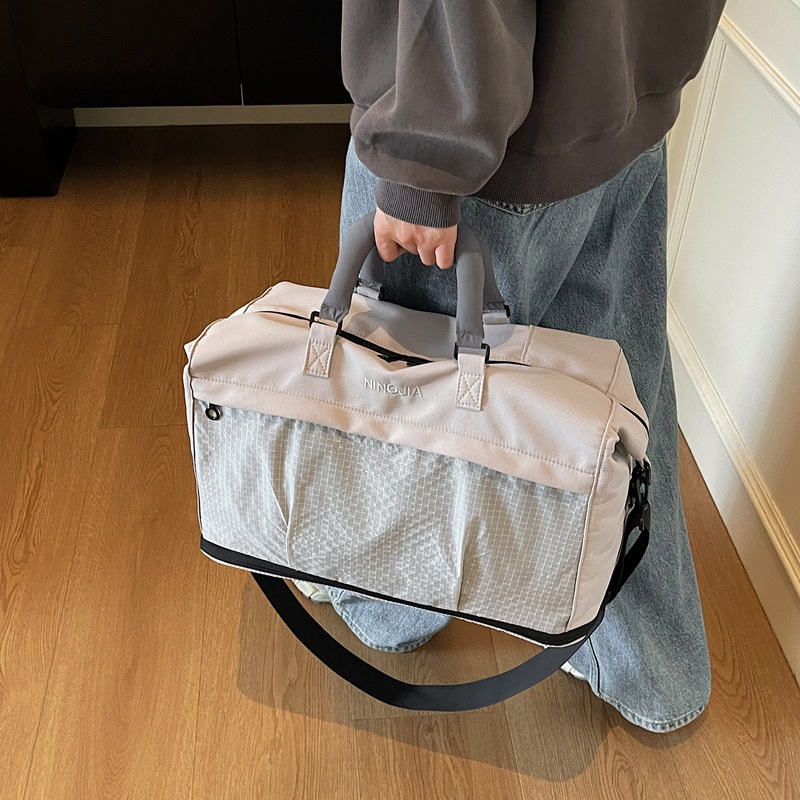 Cross-Border New Swimming Fitness Bag, Fashionable and Lightweight Dry and Wet Separation Sports Yoga Bag, Large Capacity Portable Travel Bag