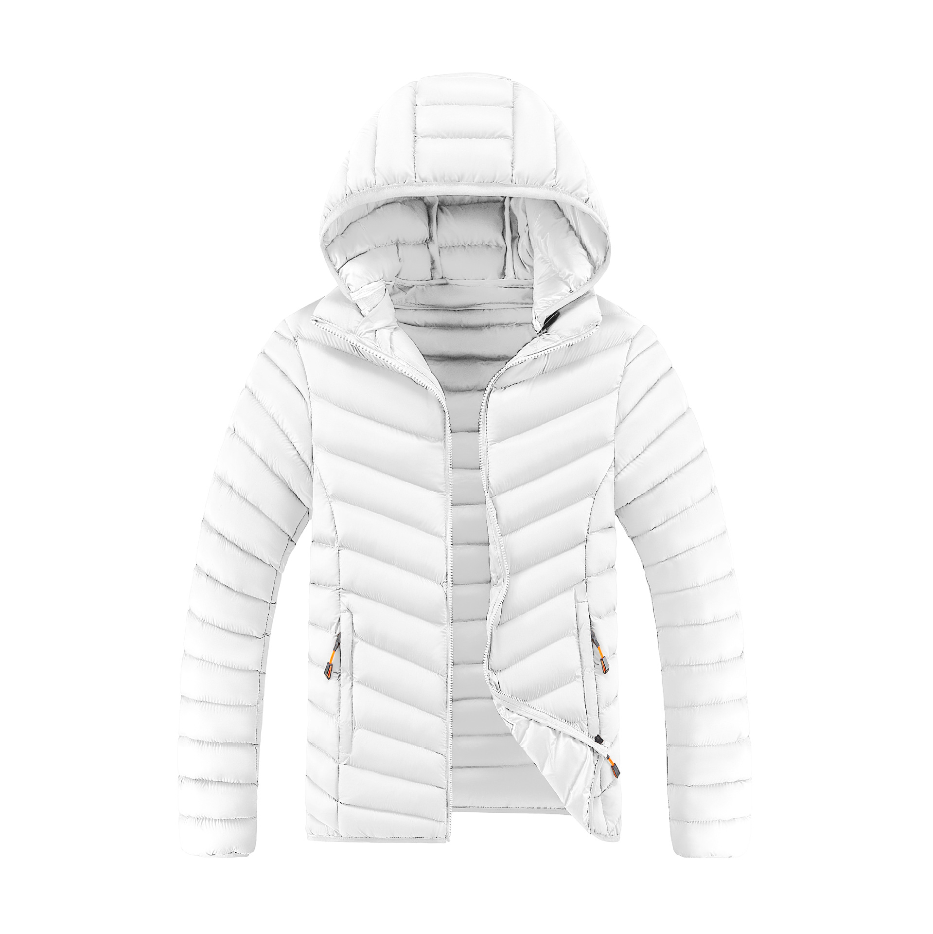 Comercio exterior nuevo ligero de algodón sombrero desmontable hombres y mujeres mismo abrigo de algodón acolchado brillante abrigo de algodón acolchado al por mayor