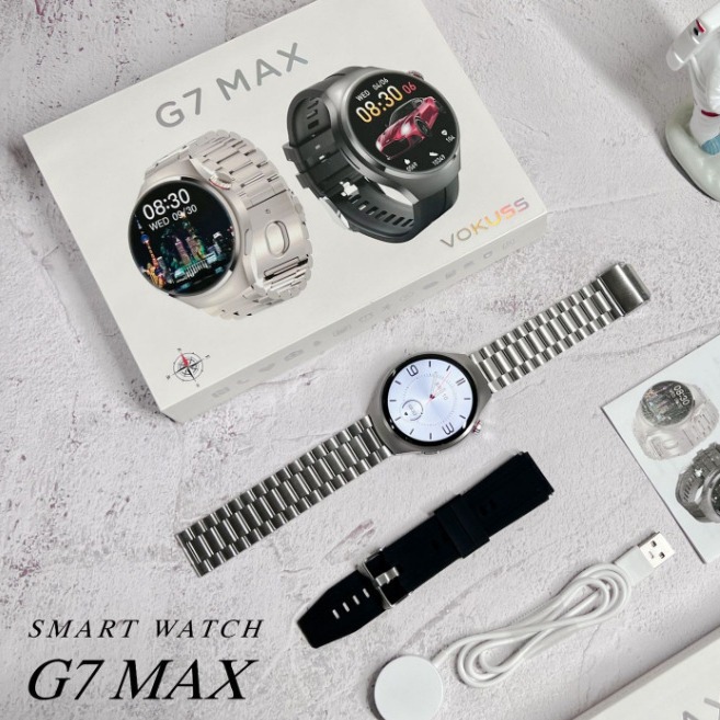 Hua Qiang Bei para el reloj inteligente G7MAX Bluetooth llamada NFC pago fuera de línea deporte salud frecuencia cardíaca sueño negocios