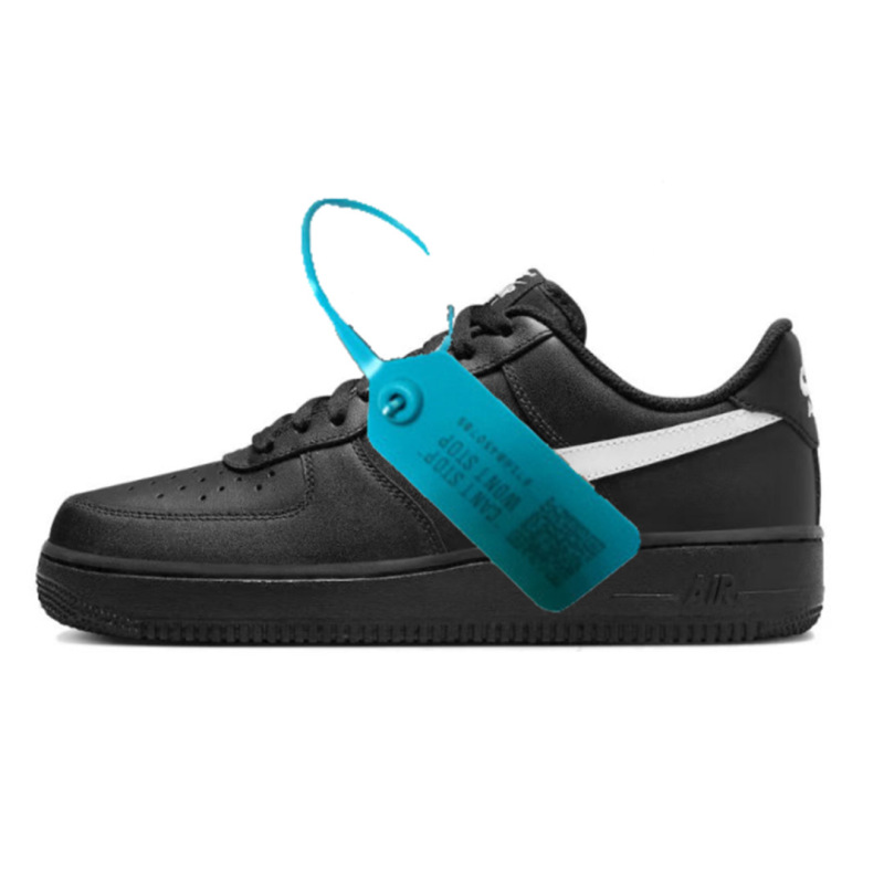 Af1 Milk Coffee G-Dragon Mini Hook Electronic Game Panda Air Force 1 Mid-Top Pure White Pure Black Trendy Versatile Fashion Brand
