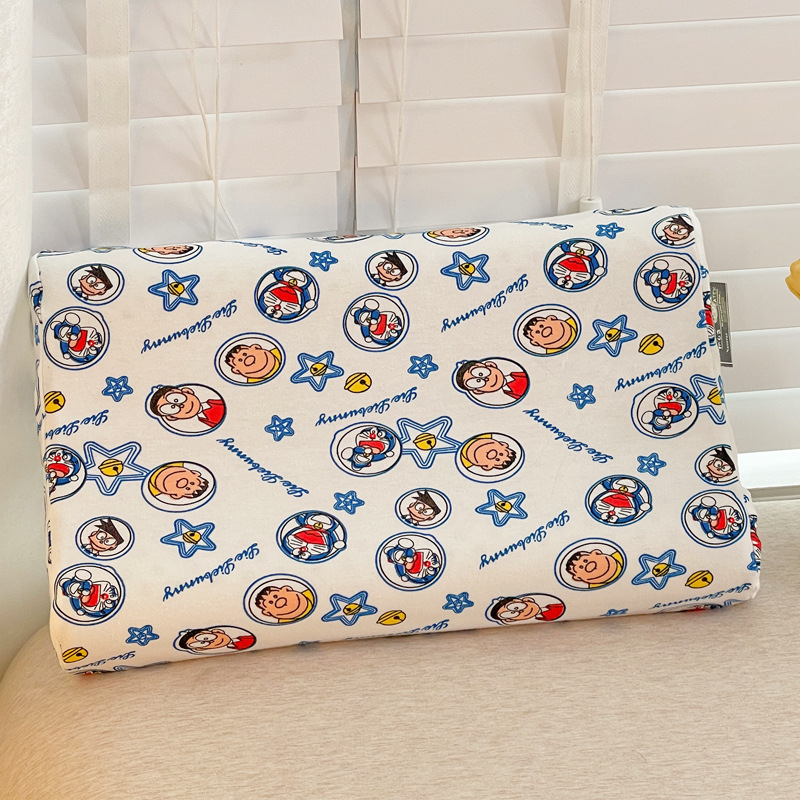 Children's flat pillow 44*27*6/6 [Machine cat]