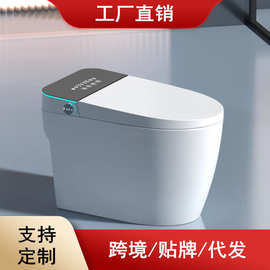 智能马桶泡沫盾全自动翻盖虹吸即热一体式家用跨境酒店工程坐便器