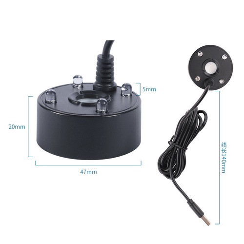 5V water pump atomization all-in-one machine water circulation mist generator small rockery flowing water bonsai tea tray fish tank landscaping spray