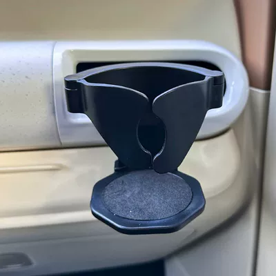 Car interior cup holder, cup tray, car air conditioning vent drink holder, bracket, fixed mount (Car cup holder/beverage holder) - blackair-vent-cup-holder-no-specifications