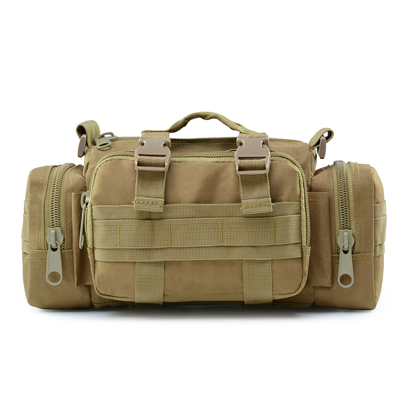 Amazon's new outdoor tactical waist bag upgrade multi-functional outdoor tactical waist bag cycling shoulder bag