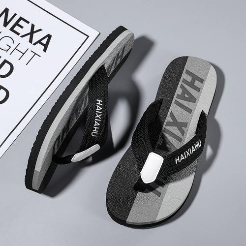 Men's Sports Slippers Herringbone Sandals Summer Outdoor Wear Wholesale Men's Cool Slippers Outdoor Beach Anti-Slip Waterproof