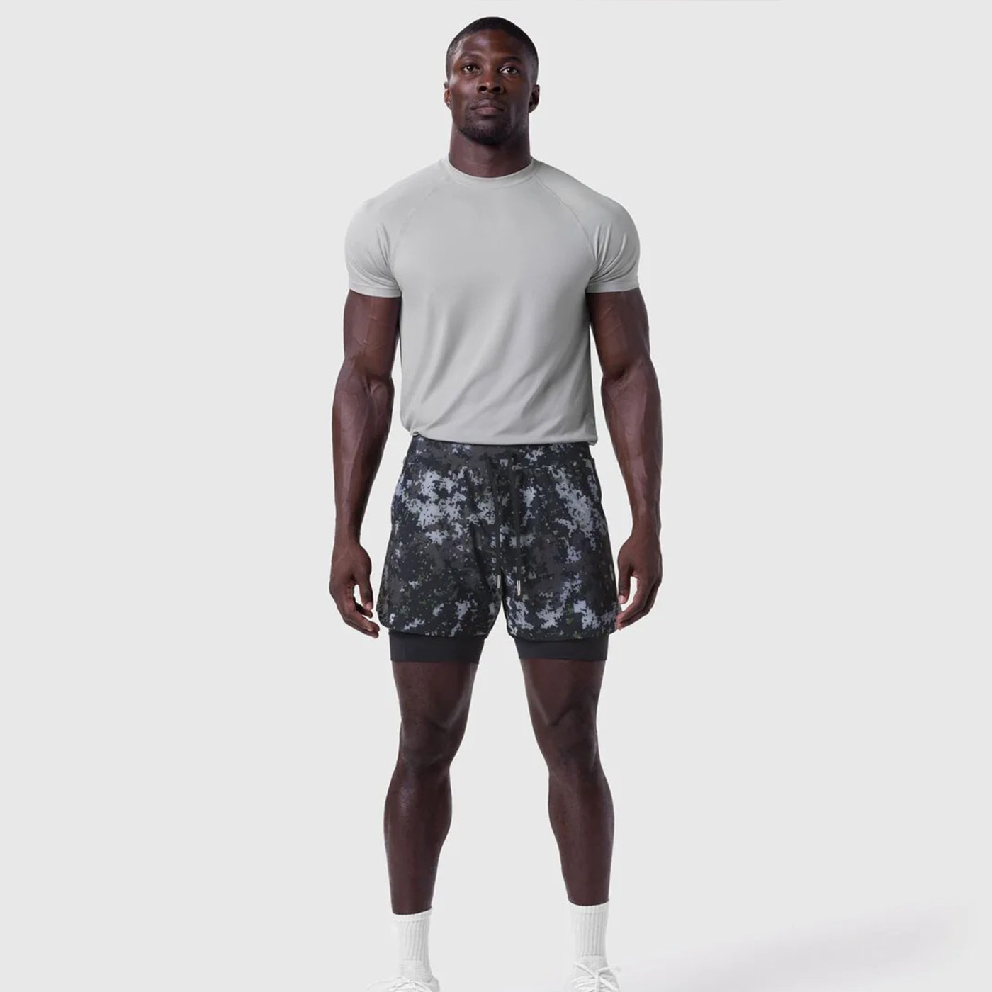 Men's Performance Training Shorts Lightweight Running Sport Shorts_voghion.com