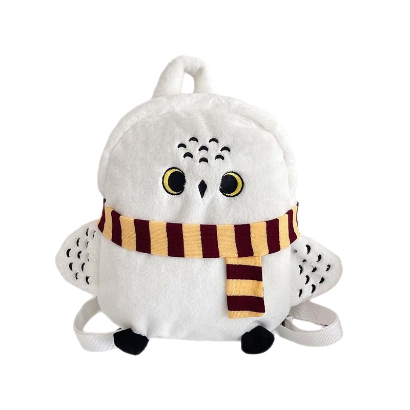 Bolsos de nieve de búho transfronterizo nuevos dibujos animados de alto valor de peluche lindo mochila colgante muñeca