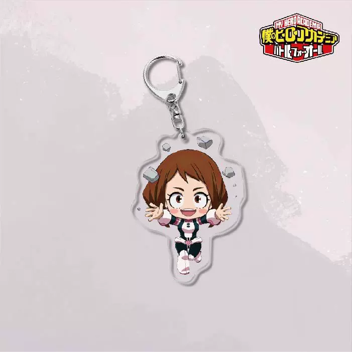 acrylic keychain, heroes, creative jewelry, Birthday gift