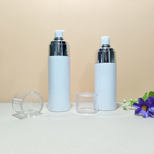 White lotion bottle 100ml 120ml 150ml perfume toner spray bottle PET plastic spray bottle