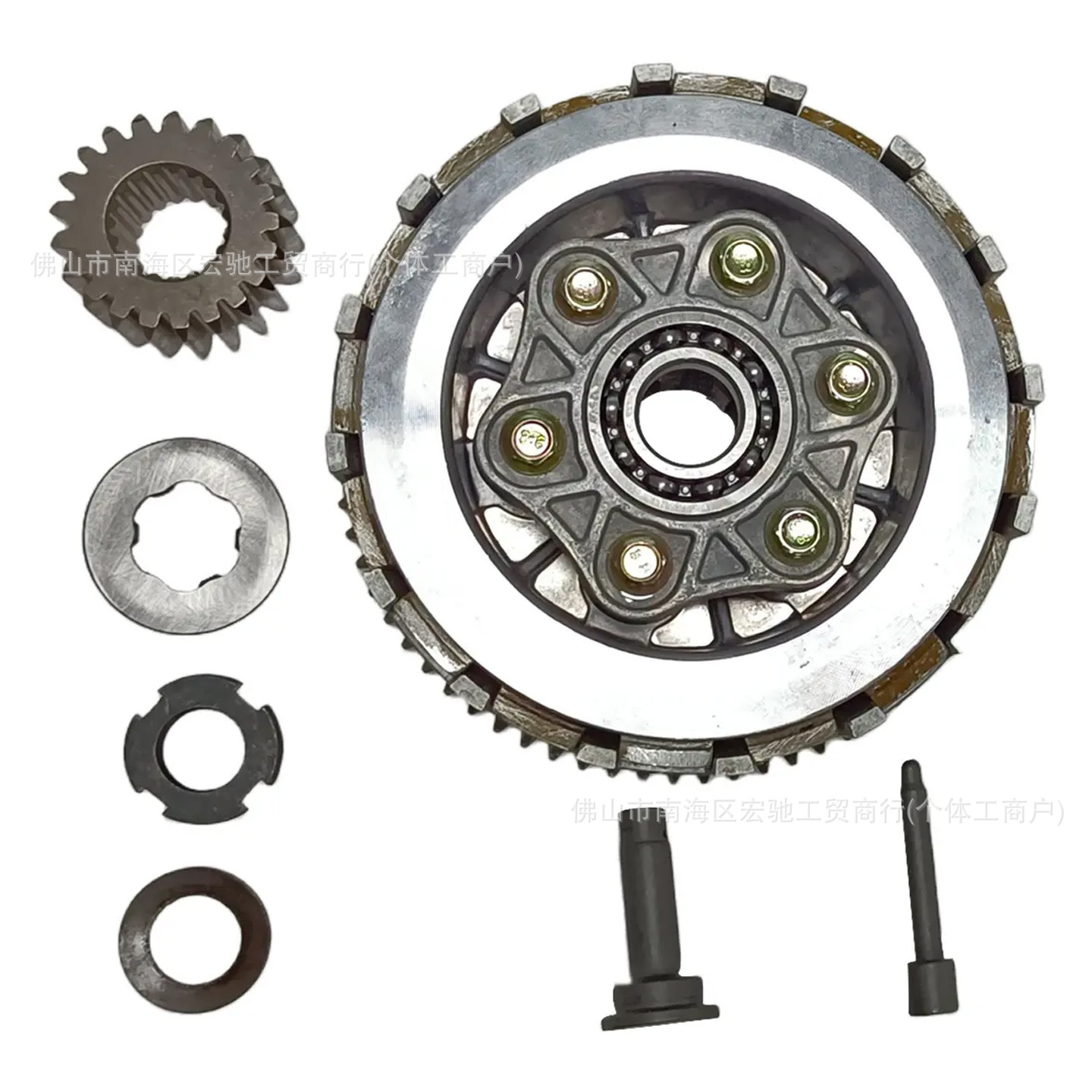 Mexico Meikeduo Motorcycle Parts Clutch Assembly Ft/Cg150 6-Pole 6-Plate Dm200 Rt250Zs